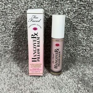 Too Faced Hangover Pillow Balm Lip Treatment Pink Hydrating Nourishing 6ml